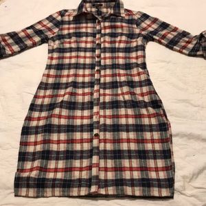 NWOT Plaid Tunic